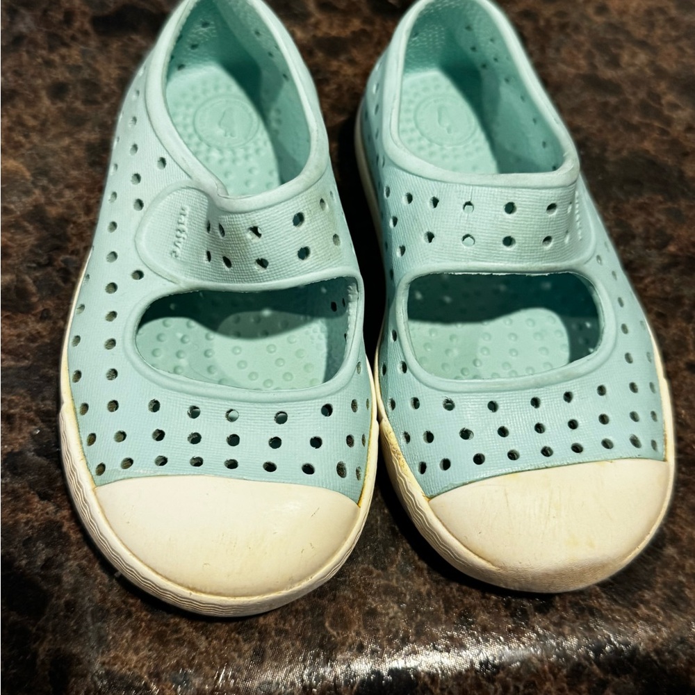 Kids Aqua Slip-On natives‎